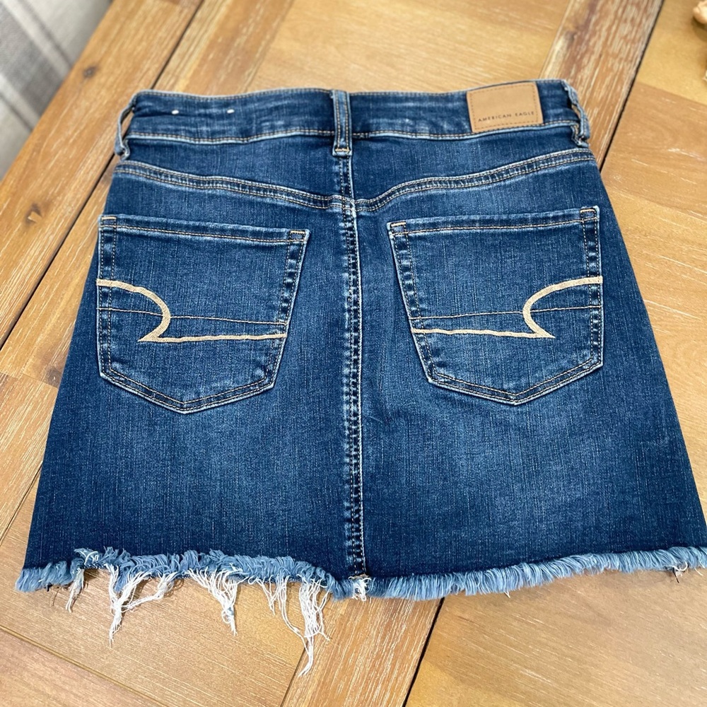 American Eagle high rise mini skirt size 2 - Picture 2 of 9